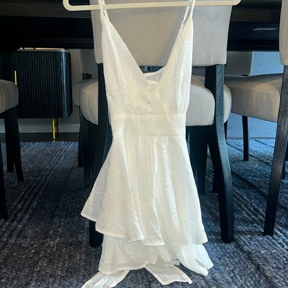 Princess Polly | Pants & Jumpsuits | White Romper Perfect For Graduation  Worn Once And In Perfect Condition | Poshmark